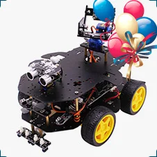 Yahboom Raspberry Pi 4 B 4WD smart robot купить в суперайс по низкой цене