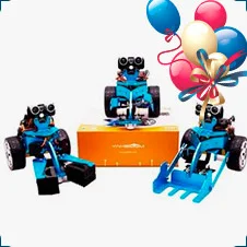 Yahboom micro:bit HelloBot Basic version Lift and Clip pack купить в суперайс по низкой цене