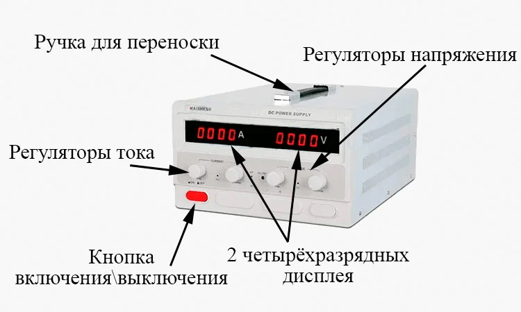 Источник питания MAISHENG MP6005D 3 киловвата, 600 вольт, 5 ампер