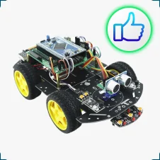 Купить Робот-автомобиль 4WD конструктор STM32 в Суперайс со скидкой