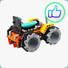 Купить Робот Keywish BBC micro:bit на меканум-колесах в Суперайс со скидкой