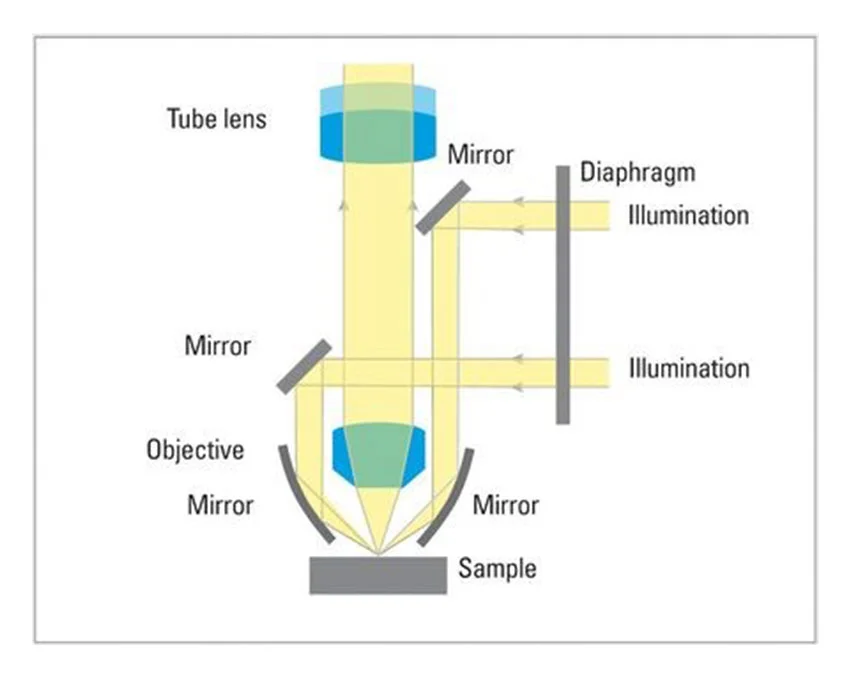Схема работы темного поля микроскоп с темным полем в Суперайс