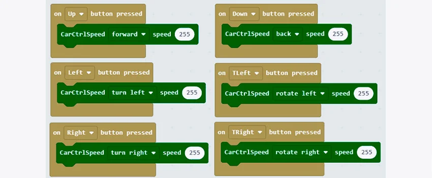 Программирование управления движением робота