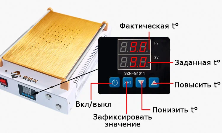 Станок для разборки сенсорных модулей ZWX ZF-11