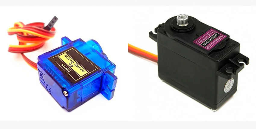 Аналоговый и цифровой сервопривод управление сервоприводом