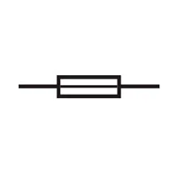 плавкий предохранитель на схеме