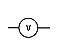 Вольтметр схема изображения