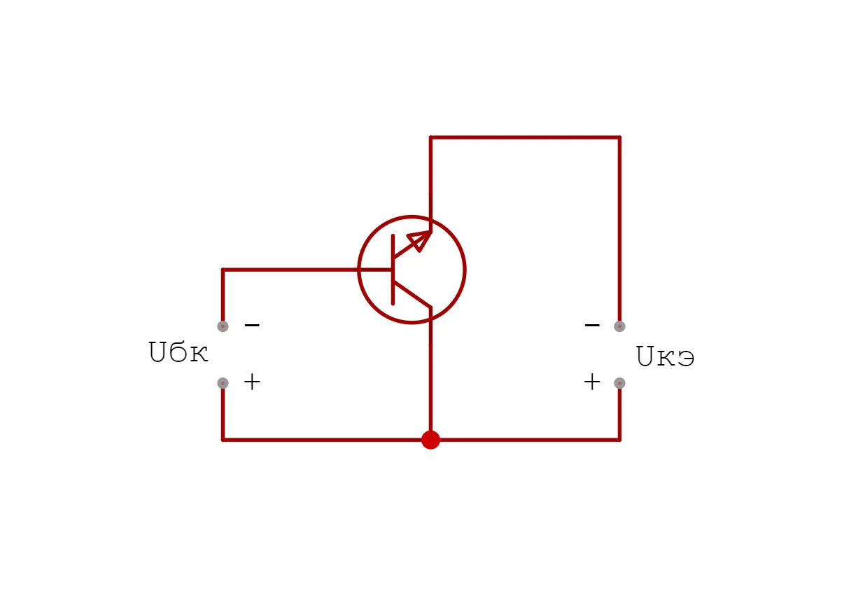 схемы каскада с общим коллектором