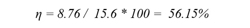 Расчет КПД преобразователя расчет кпд формула