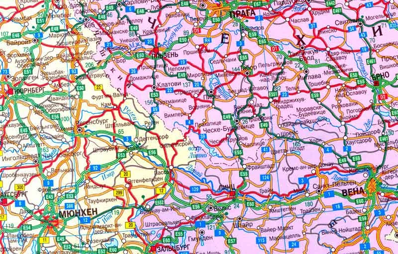 Сравнение схем с картой