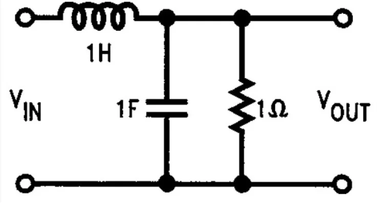 фильтр нижних частот схема