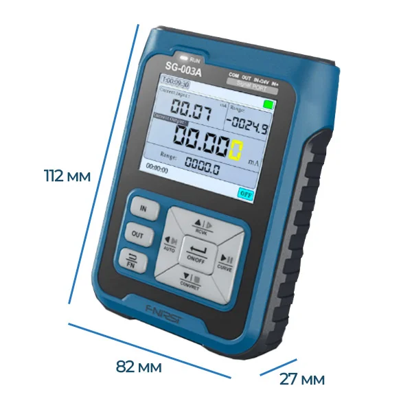 Размеры генератора сигналов FNIRSI SG-003A заказать генератор сигналов FNIRSI в Суперайс