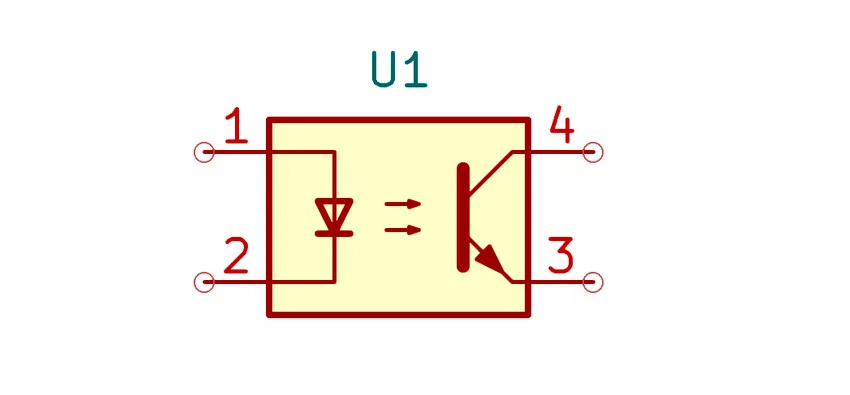 оптопара схема включения