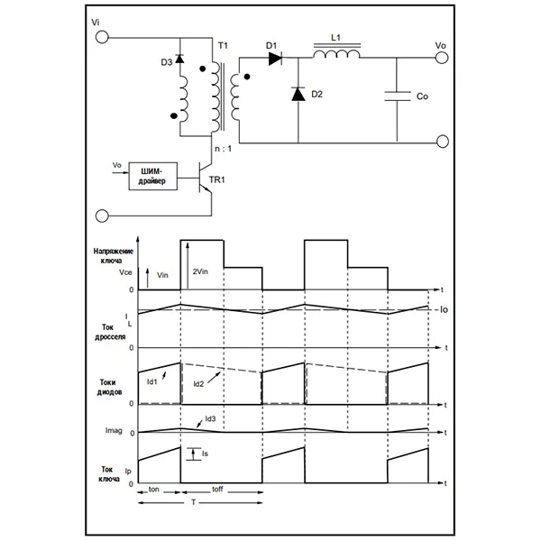 прямоходовой источник питания
