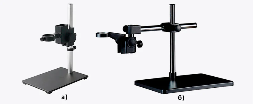 Пример штативов для промышленных микроскопов