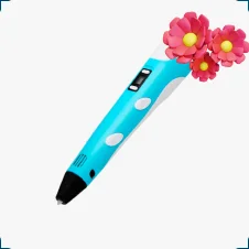 Трехмерная ручка 3D PEN-2 с 9 метрами пластика