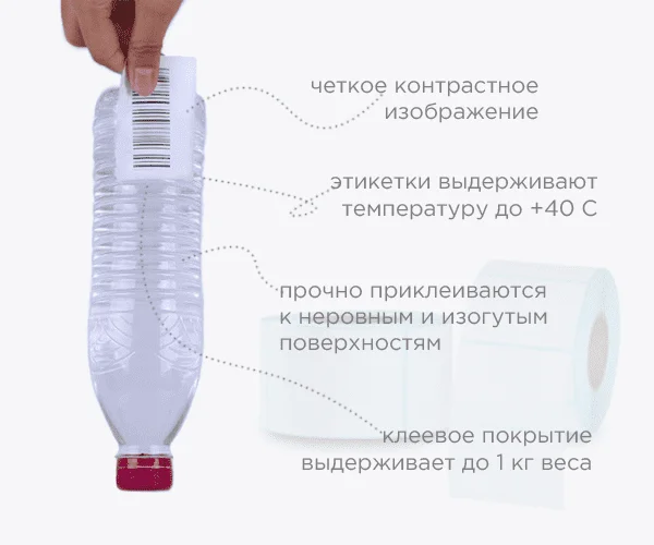 самоклеящиеся этикетки термо купить