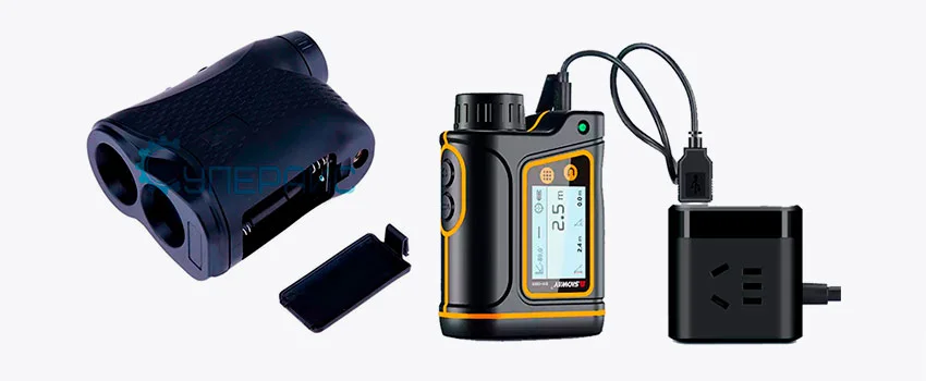 Дальномеры с отсеком для батареек и со встроенным аккумулятором