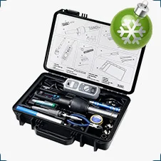 купить Набор для пайки YIHUA 27 в 1 (паяльник, фен, расходные материалы и ручной инструмент) в суперайс