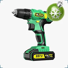 купить Ударный шуруповерт JLJ BS001-48VF с двумя аккумуляторами и кейсом в суперайс