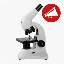 Учебный микроскоп Opto-Edu A11.1512L-1.3M с видеоокуляром 1.3 Мп и набором для опытов