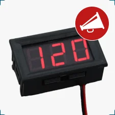 Вольтметр, измерительная головка, DC 5-120В (0.56)