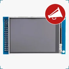 Сенсорный дисплей TFT 2.8 дюйма 320x240
