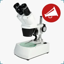 Бинокулярный инструментальный микроскоп, стереомикроскоп Crystallite ST-30