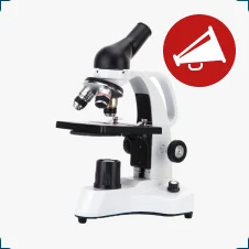 Биологический монокулярный микроскоп XSP - 03 (1600x)