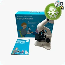 купить Учебный микроскоп Supereyes MyLab M15 с видеоокуляром 1.3 Мп и набором для опытов на новый 2023 год в суперайс