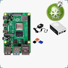 Starter Kit набор Raspberry Pi 4B 4GB RAM купить на новый год в суперайс