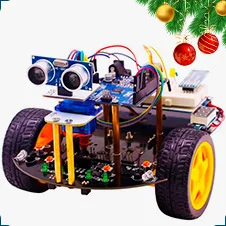 купить Конструктор для сборки робота Yahboom Robot Car на новый 2021 год в суперайс