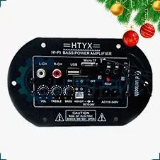 Автомобильный усилитель мощности звука Hi-Fi E6T FM Bluetooth купить в суперайс