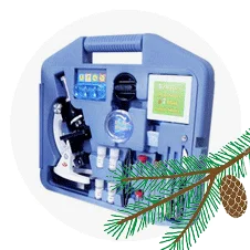 детский микроскоп в кейсе