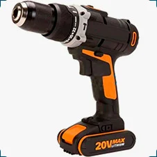 Дрель-шуруповерт аккумуляторный с кейсом купить в суперайс со скидкой