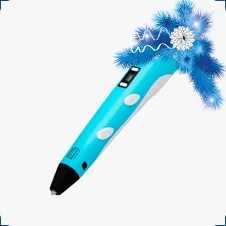 трехмерная ручка на новый 2021 год в суперайс