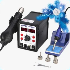 термовоздушная паяльная станция на новый 2021 год в суперайс