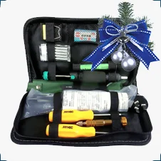 набор для пайки с паяльником на новый год в суперайс