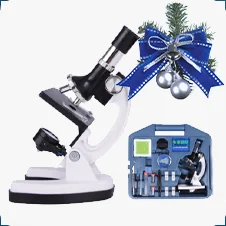 детский микроскоп в кейсе купить на новый год недорого в магазине Суперайс