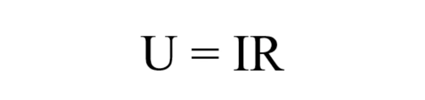 рассчитать падение напряжения на резисторе