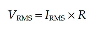 Закон Ома для переменного тока с использованием RMS Закон Ома для среднеквадратичных значений напряжения и тока