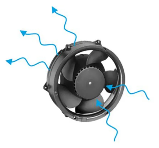 Гибридный вентилятор техники вентилятор высокоскоростной