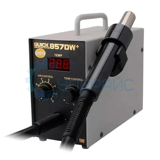 Как паять феном