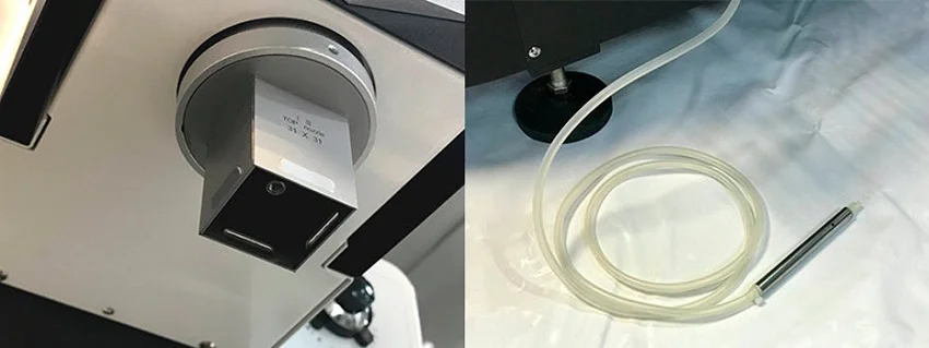 Термовоздушный пинцет - встроенный и боковой