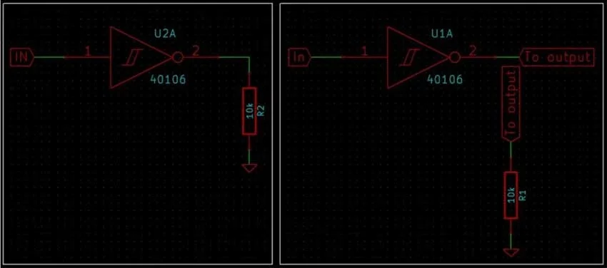 Пример правильной маркировки