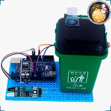 купить мусорный бак Qhebot Robotized Trashcan на новый 2026 год в суперайс