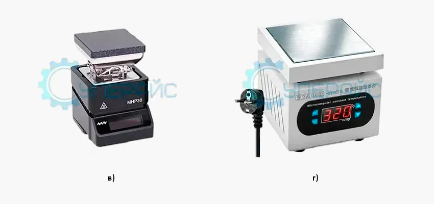 Преднагреватели по размеру Miniware BYA