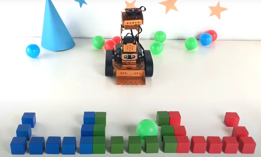 Робот для продвинутых детей сортирующий грузы