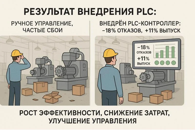 PLC автоматизация plc в автоматизации
