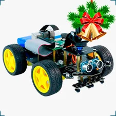 Робот-конструктор Yahboom Raspbot на новый год в суперайс